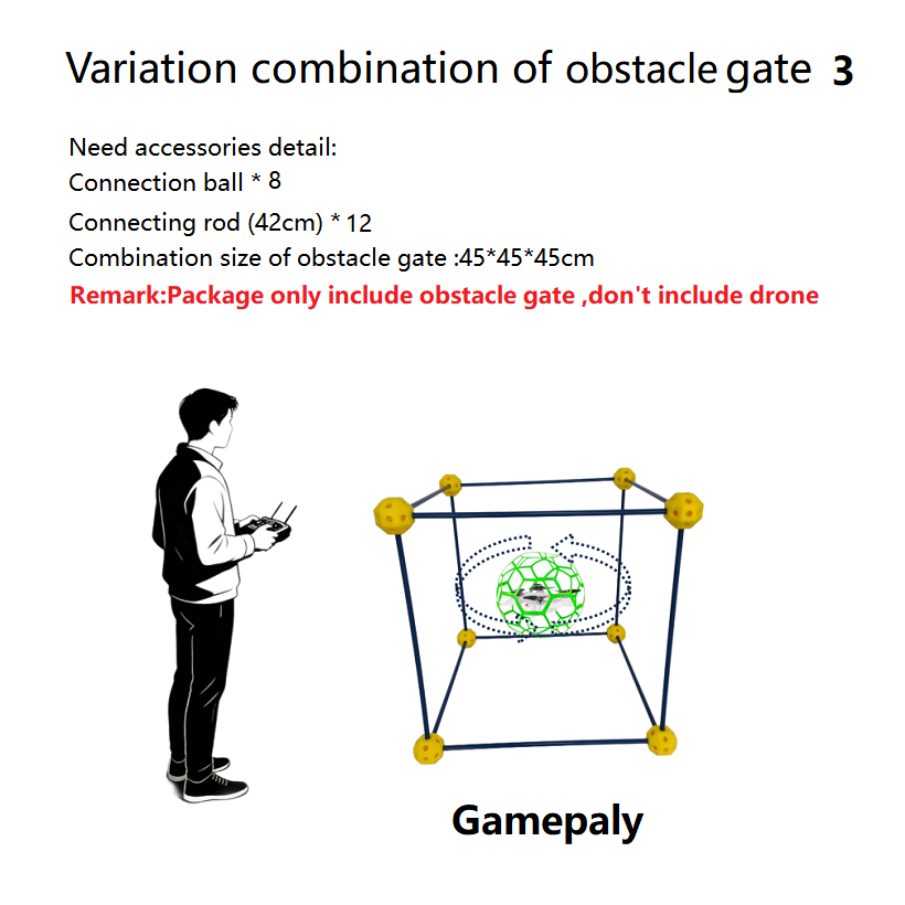 Racing Obstacle Gate Goal Ligh - đánh giá và giá Drone Racing Gate