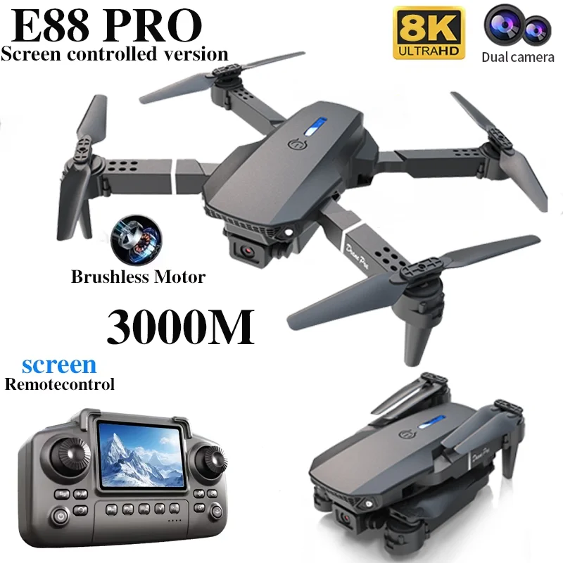 Professional E88 PRO Drone wit - đánh giá và giá Drone Racing Camera