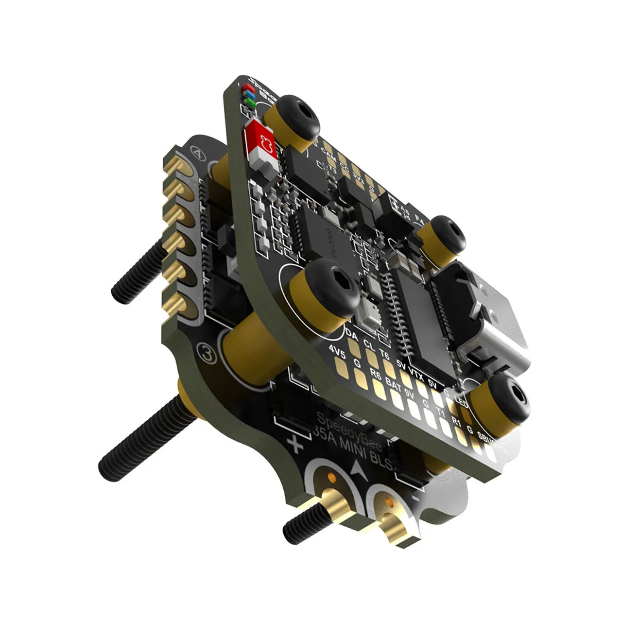 SpeedyBee F405 Mini Flight Con - đánh giá và giá Drone Racing Motor