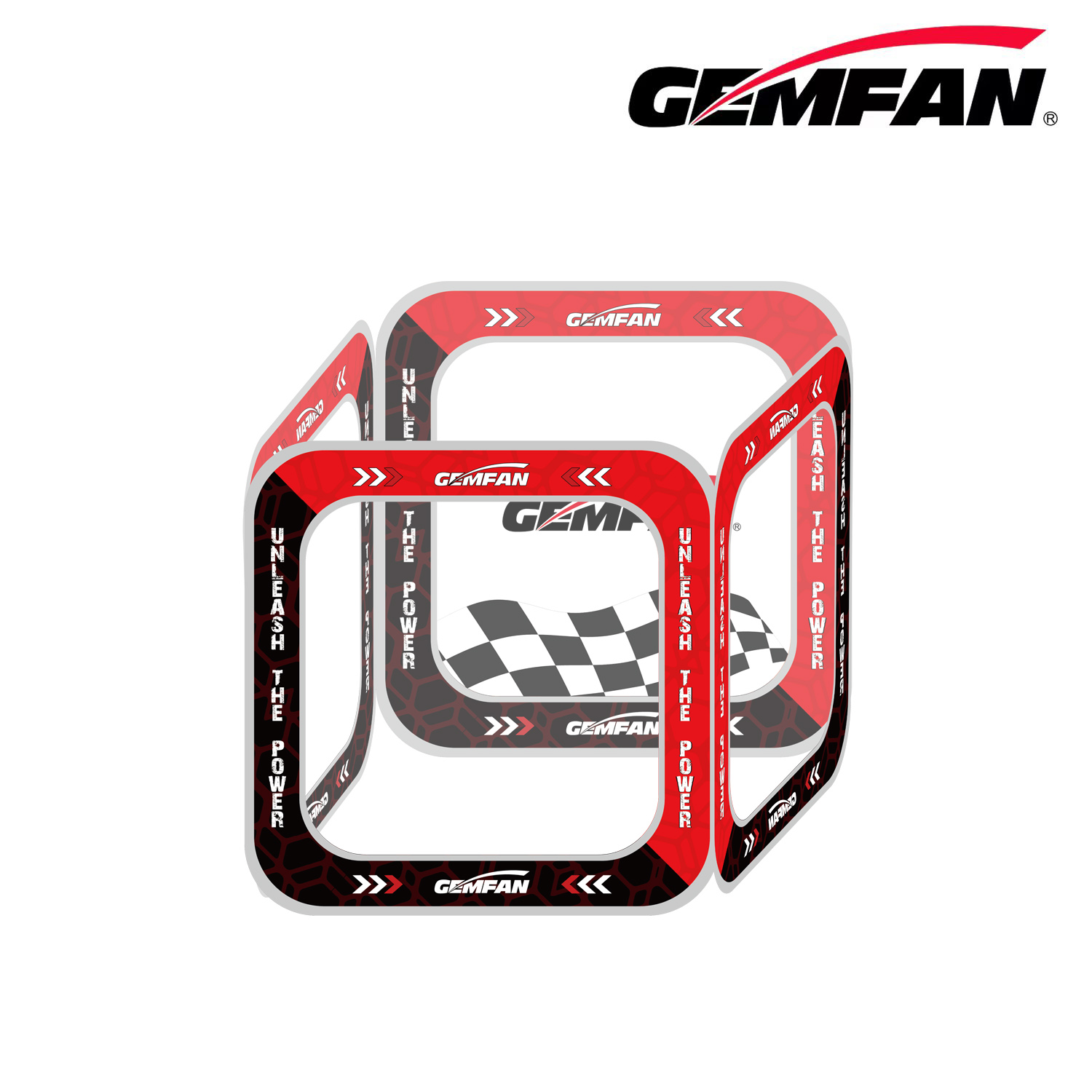 Gemfan AC-SM-6 FPV Racing Dron - đánh giá và giá Drone Racing Flag