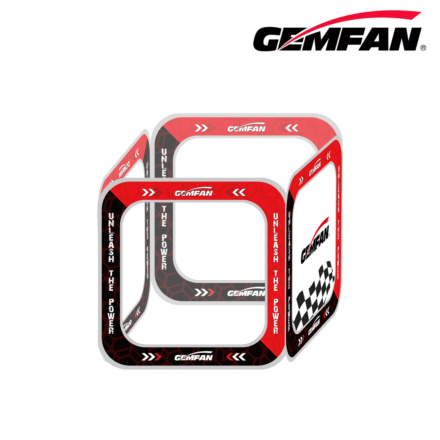 Gemfan AC-SM-6 FPV Racing Dron - đánh giá và giá Drone Racing Flag